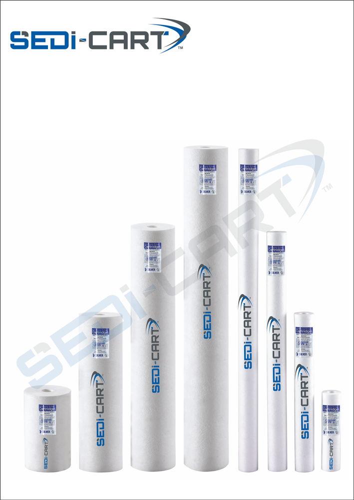 Plastic Micron Round Cartridge Filter, Weight: 3.9 Lbs
