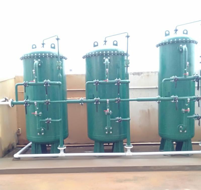 Collection Tank Completes Civil work with Installation Sewage Treatment Plant Stp, Capacity: 100 m3/day, Dairy Industry