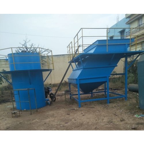 Lamella Clarifier And Reaction Tank With Walkway, For Water Filtration