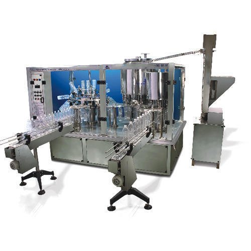 Electric Stainless Steel Automatic Mineral Water Filling Machine, 10-15 Kw, Capacity: 30-150 BPM
