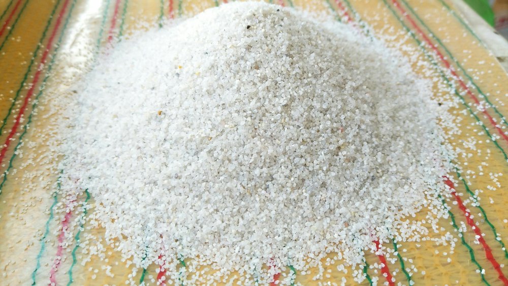 White Wash Silica Sand, Packaging Type: Plastic Bag