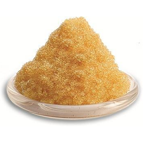Golden Yellow Ion Exchange Resin, For Remove Hardness, Pack Size: 50 Liter
