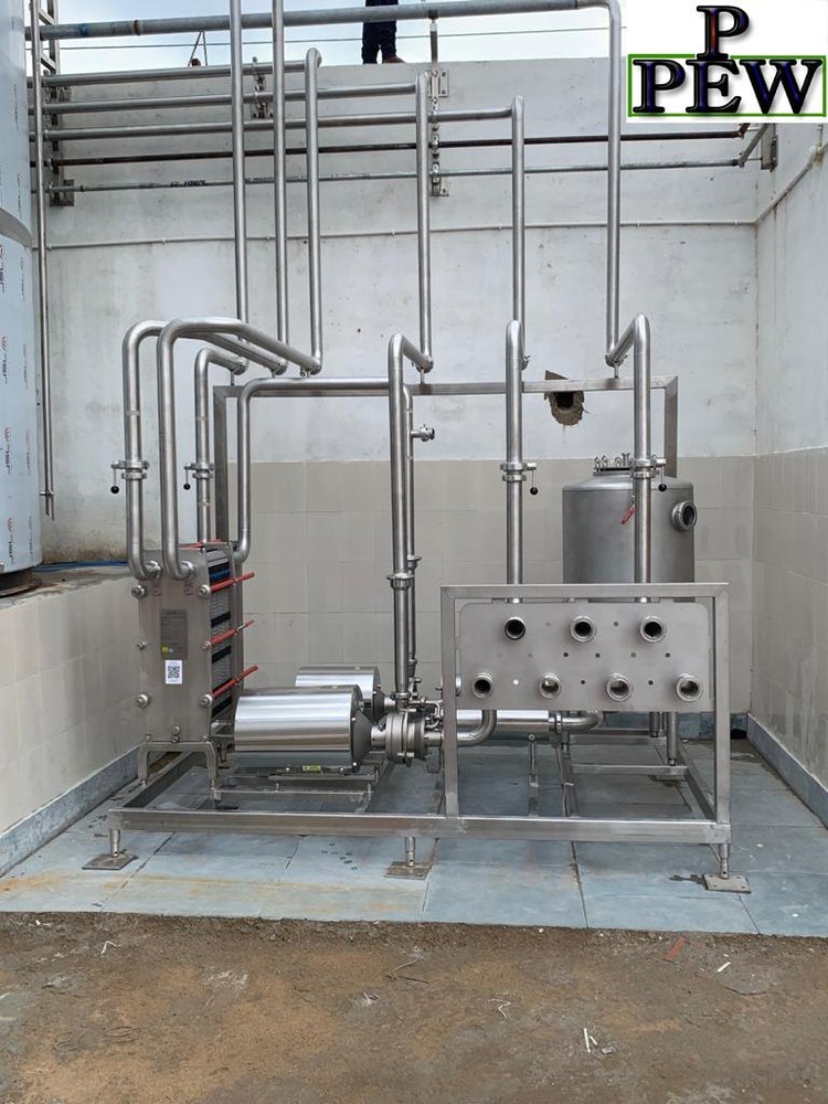Stainless Steel Tanker Unloading System, For Industrial, Capacity: 1000 litres/hr