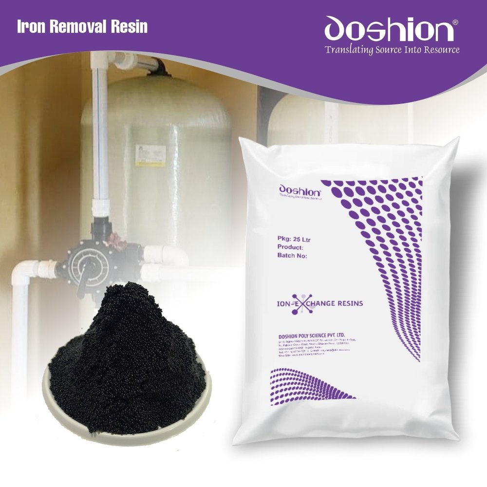 Iron Removal Resin Media, 25 Kg Bag, Granules