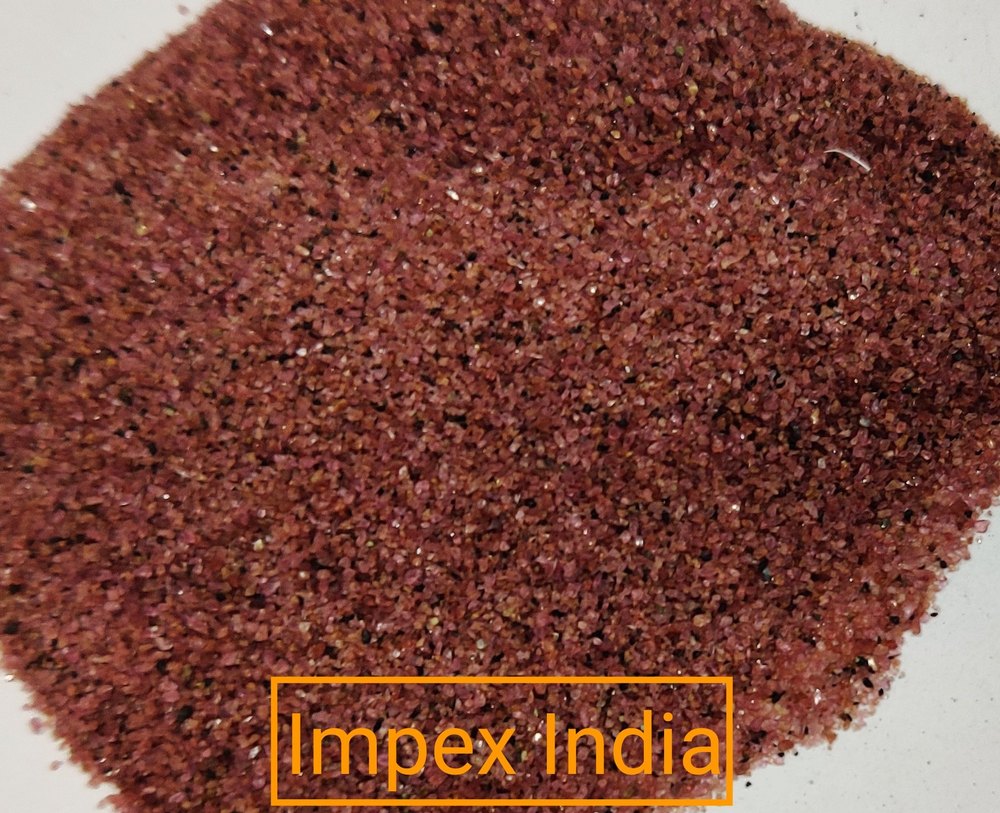 Red 20/60 Mesh Abrasive Garnet Sand, Packaging Type: Hdpe Linear Bags, Packaging Size: 50 Kgs