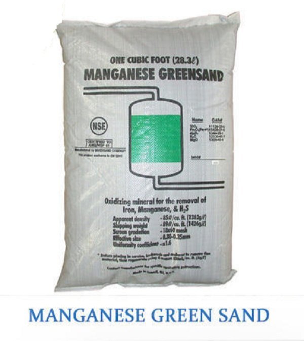 Black MnO2 Manganese Green Sand, For Iron Removal, 50 Kg Bag
