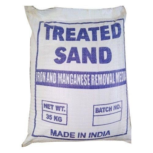 Treated sand