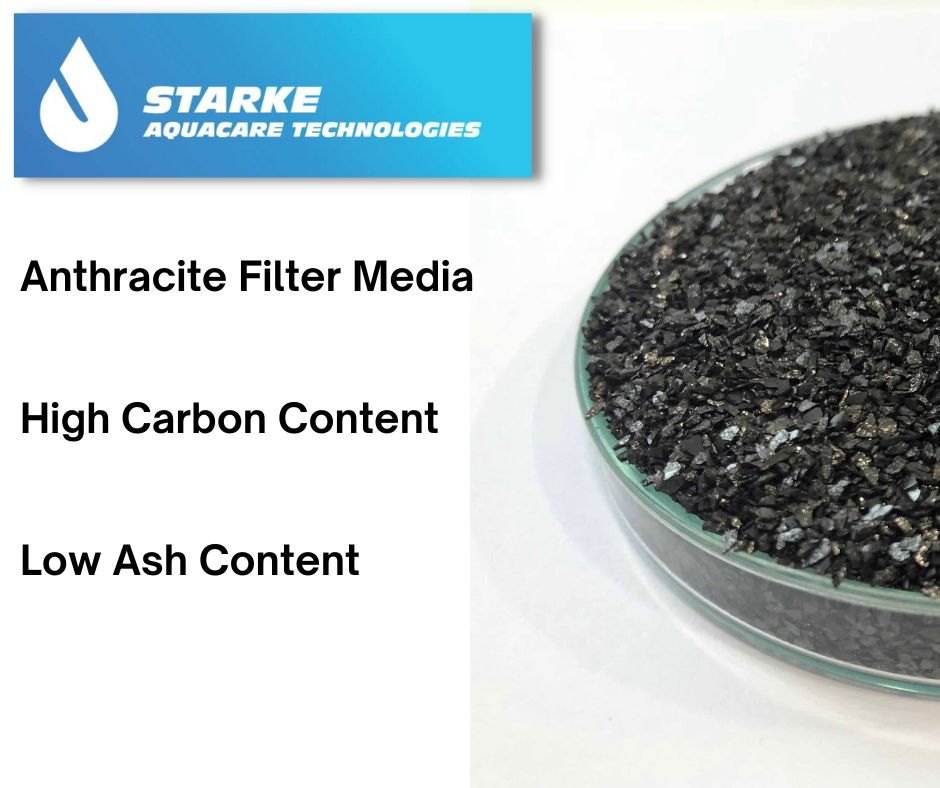 Black Granules Anthracite Coal Filter Media, Packaging Size: 25 Kg, Place Of Origin: India