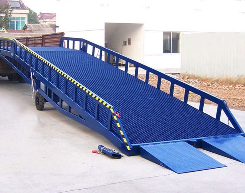 Portable Mobile Dock Ramp, 8 To 15 Ton