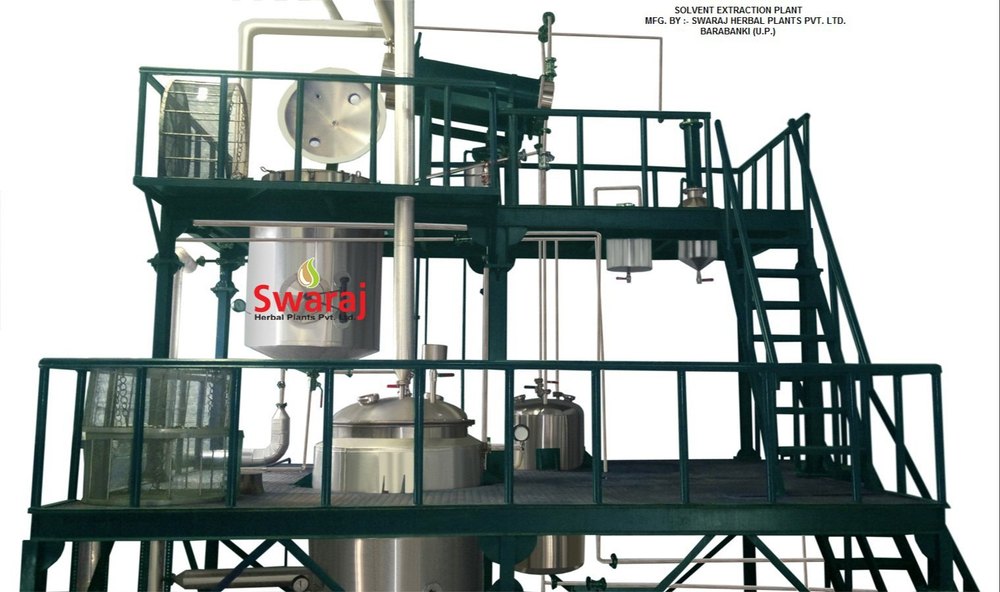 Automatic Solvent Extraction Plant, Capacity: 100 Kg - 1000 Kg