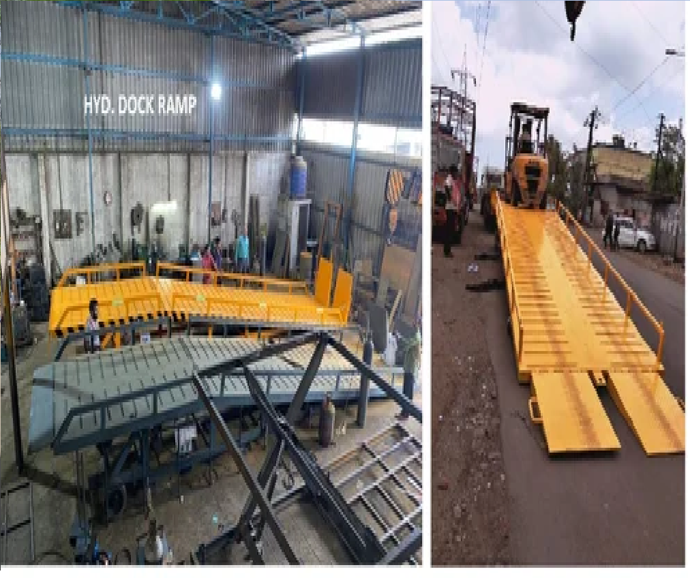 11000*2100 Mobile Yard Ramp, 10 Ton
