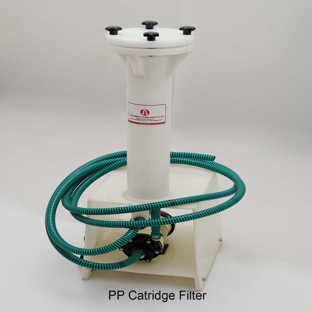 Microfiber Polypropylene PP Cartridge Filter, For Industrial, Length: 10 Inch