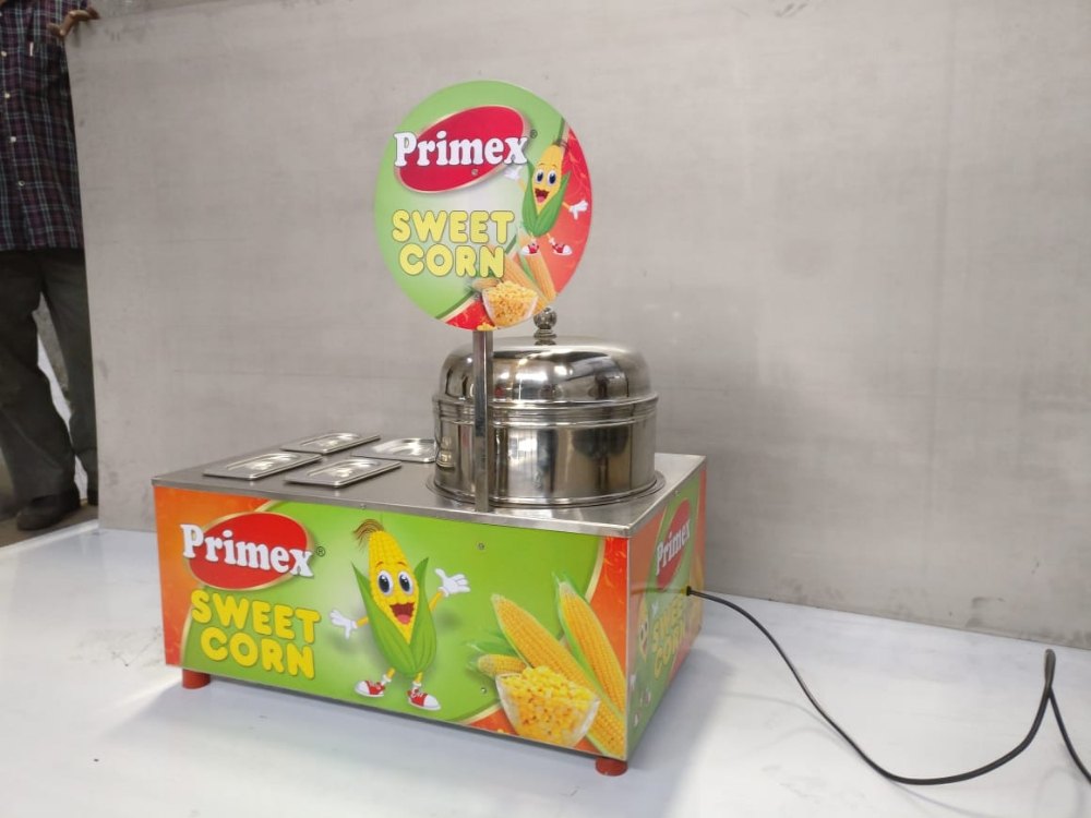 Automatic Sweet Corn Making Machine, Normal, 50-75