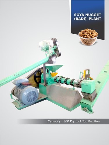 500 Kg Soya Nugget Plant