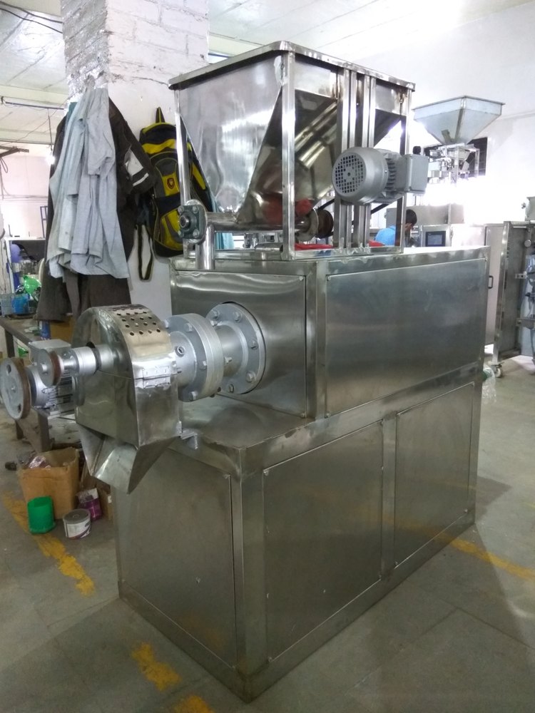 Automatic 3 Phase Corn Pola Extruder, For Commercial, 25 To 60 hp