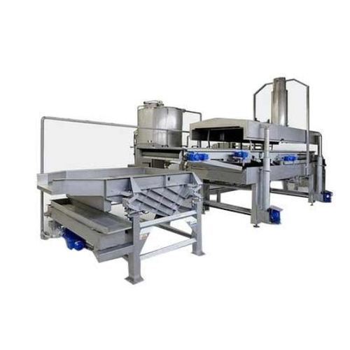 Stainless Steel Semi Automatic Potato Chip Line, For Commercial