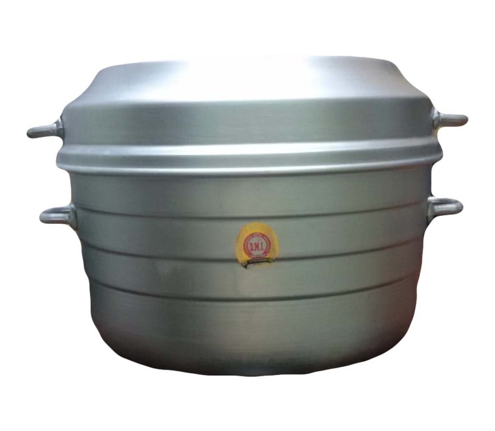 DMI 48 Pieces Aluminium Idli Pot, For Hotel, 4 Plates