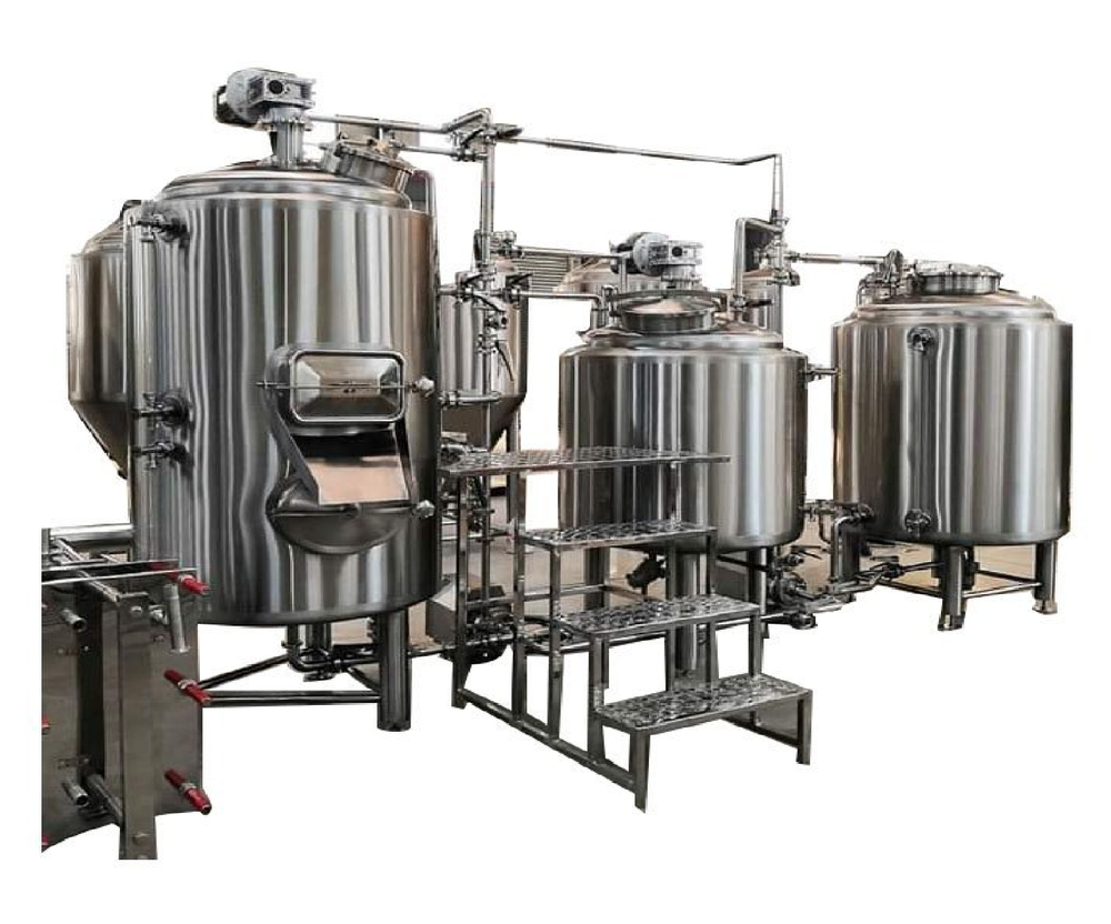Stainless Steel Industrial Brewery Machinery Plant