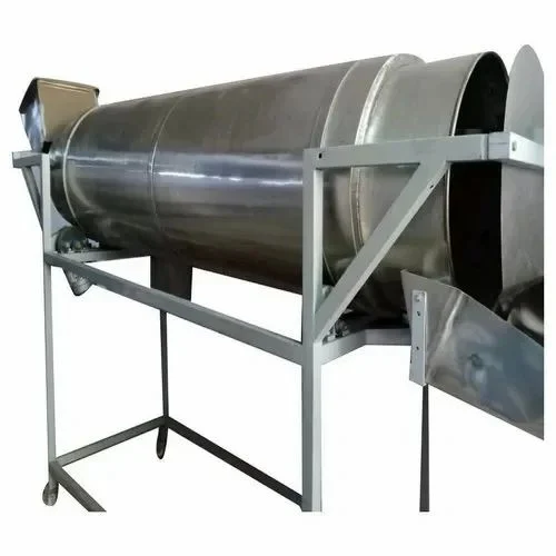 LPG Dhaan Roaster, For Industrial, Capacity: 100 - kg/Hr