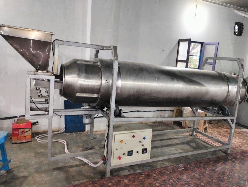 ELECTRIC Dried Fruit Roasting Machine, 240 V, Capacity: 100/200 KG Per Hour