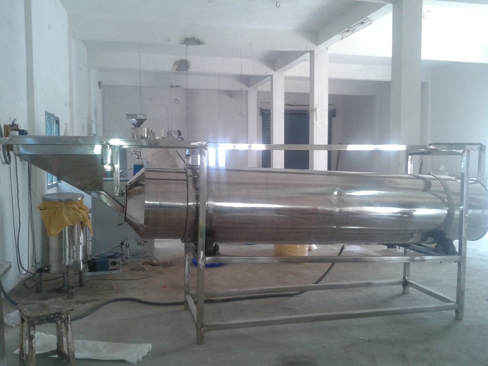 Cashew Nut Roasting Machine, 415 Volt Ac Three Phase, Capacity: 100-500 kg Per Hour