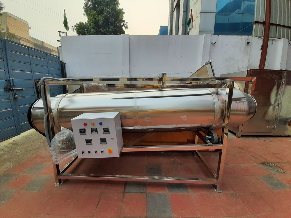 Puff Snacks Rotary Roaster, For Industrial