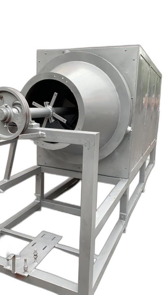 LPG Sesame Roaster Machine, For Industrial, Capacity: 300
