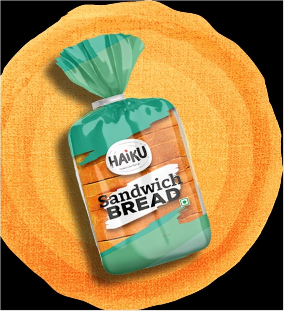 Haiku Sandwich Bread, For Bakery, Packaging Size: 600gm