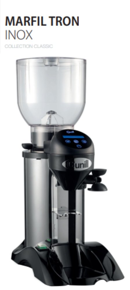 COFFEE GRINDER (INSTANT) MARFIL TRON INOX, Capacity: Hopper Capacity: 2kg