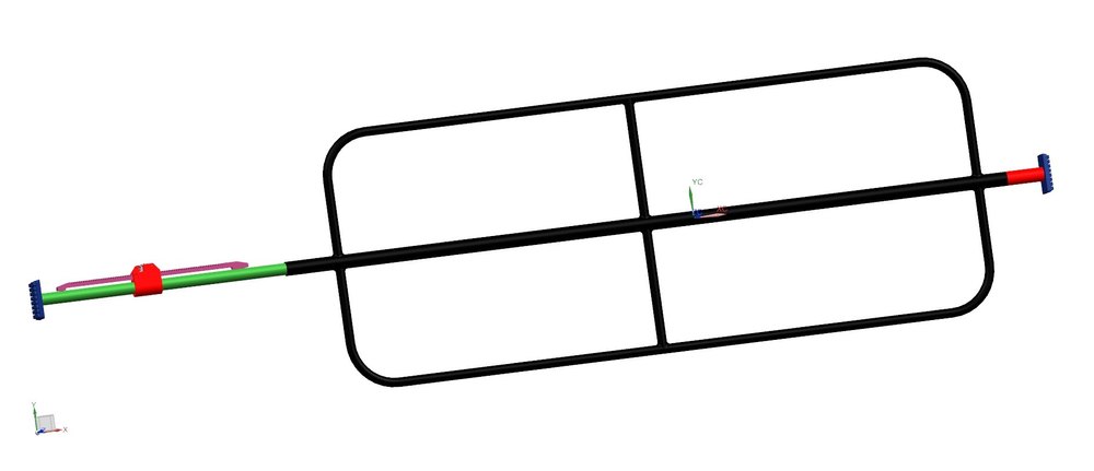 Mechanical 1300 Mm Cargo Bar, 10000 Kg