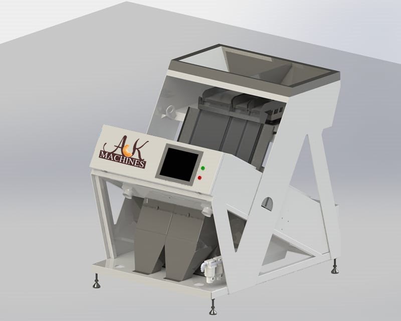 AK Machines Mild Steel Green Tea Sorting Machine