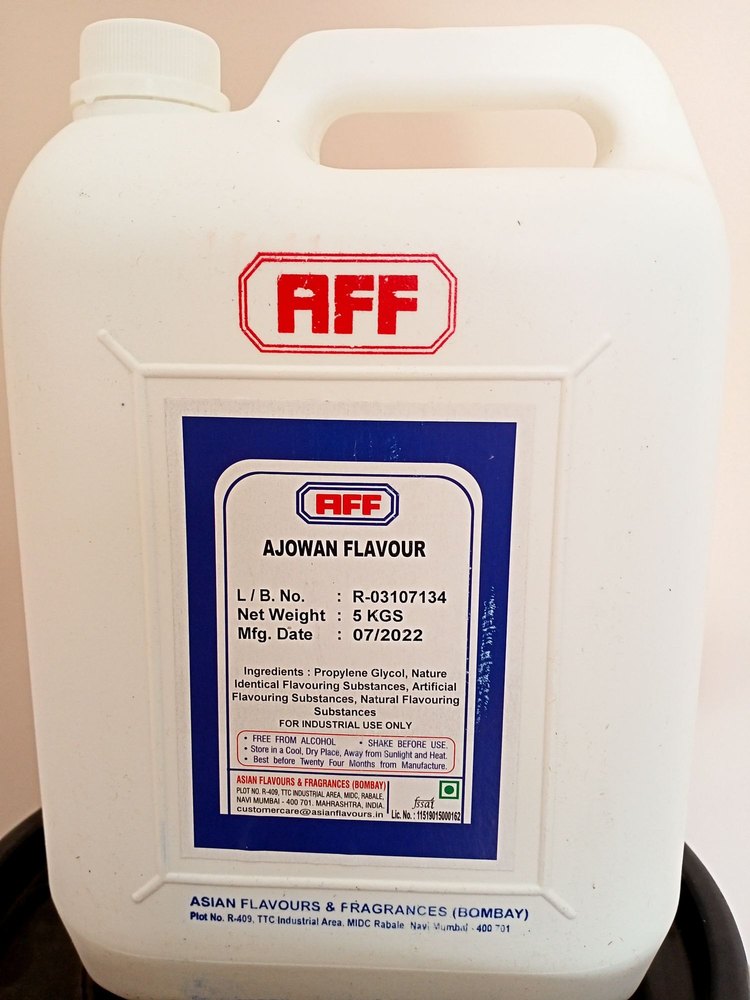 Ajowan Flavour, For Flavouring Compounds, Packaging Type: Bottle