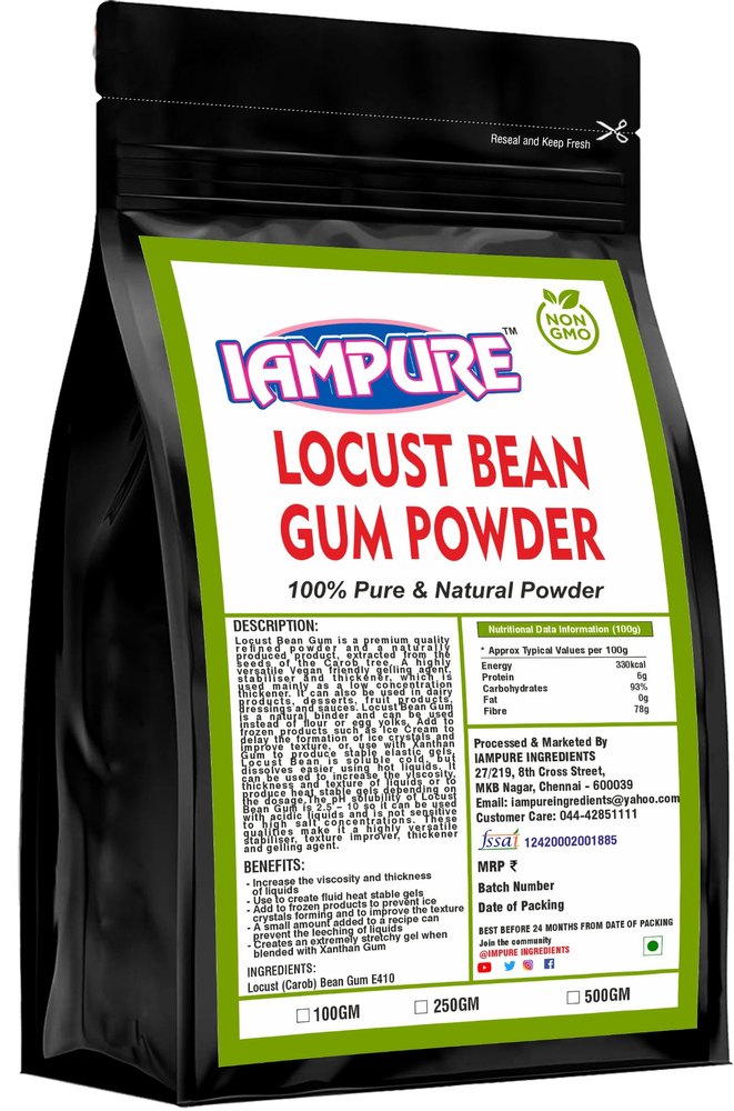 IAMPURE LOCUST BEAN GUM POWDER, For FOOD