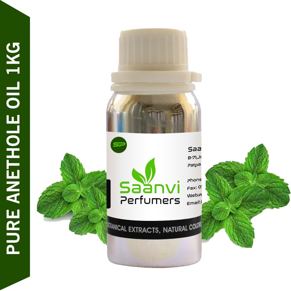 Saanvi Perfumers Anethole Oil 1Kg, Liquid, Packaging Type: Aluminium Bottle & Drum
