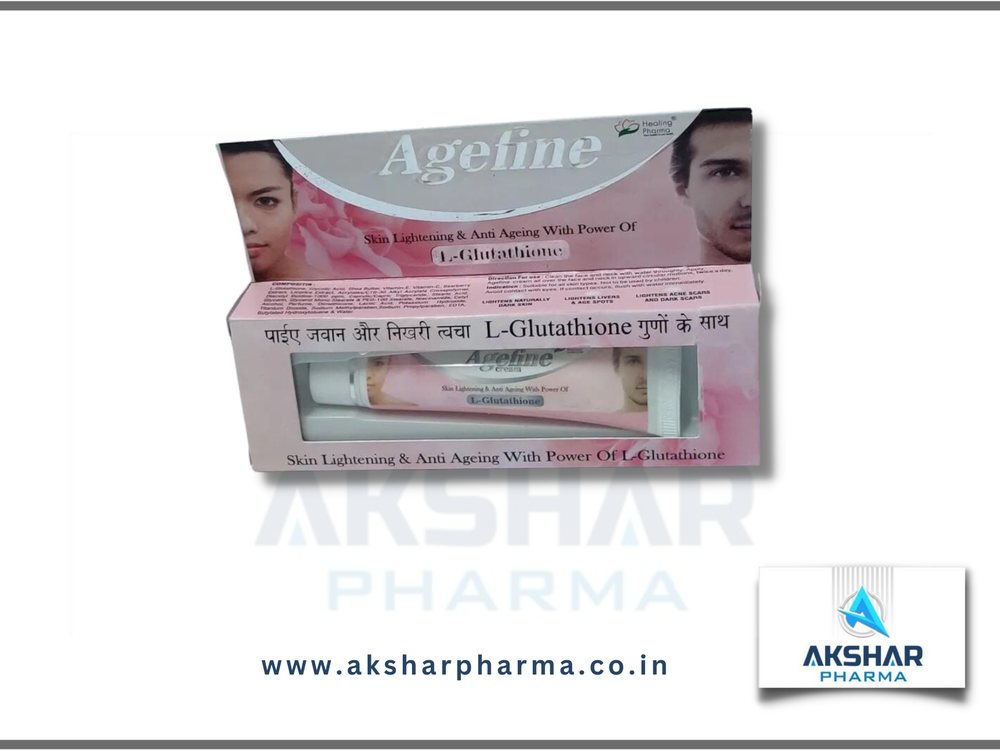 Unisex L Glutathione Acid (Agefine Cream), For Personal, Packaging Size: 1*1