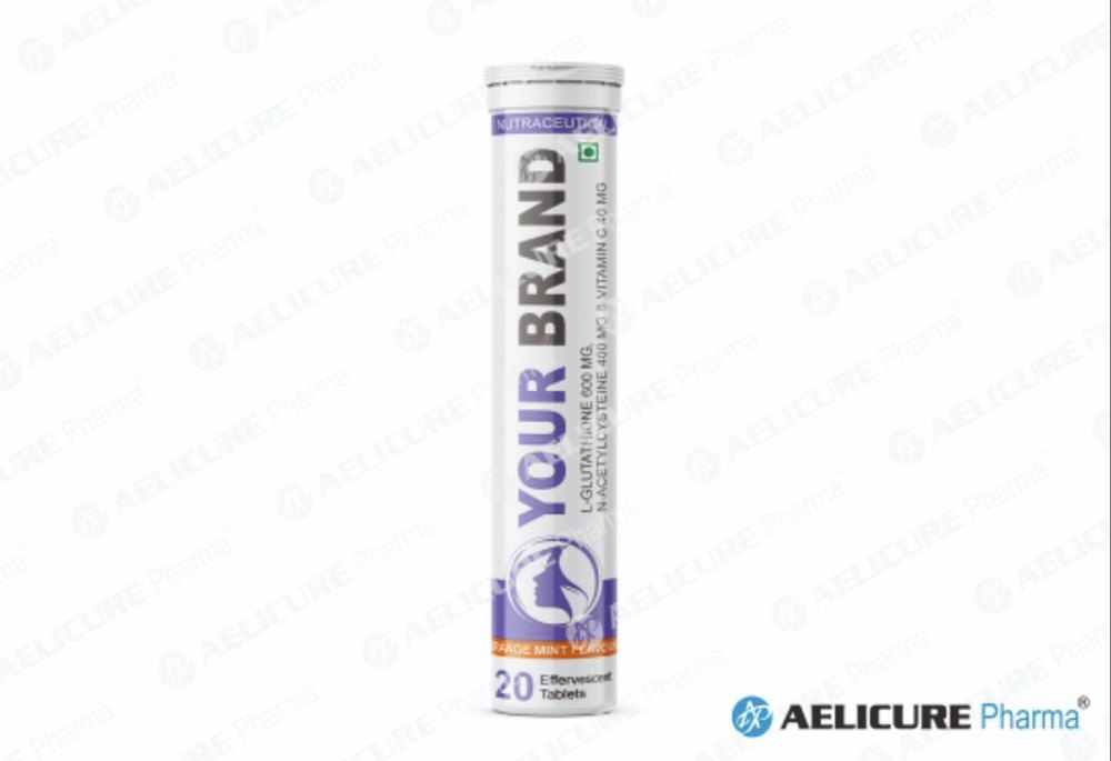 L Glutathione Reduced Effervescent, For Skin Whitening