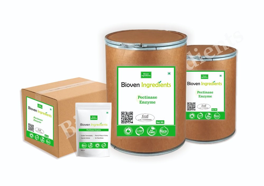 Pectinase Enzyme Powder, Packaging Type: Drum Packing