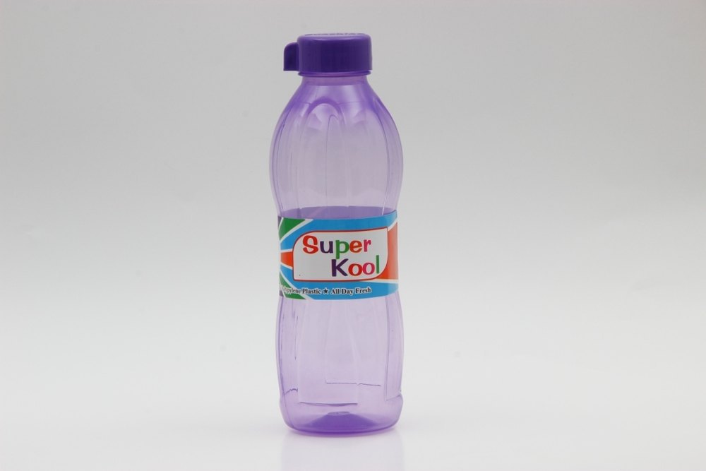 Transparent Super Kool Water Bottle, Capacity: 500ml And 1 Litre