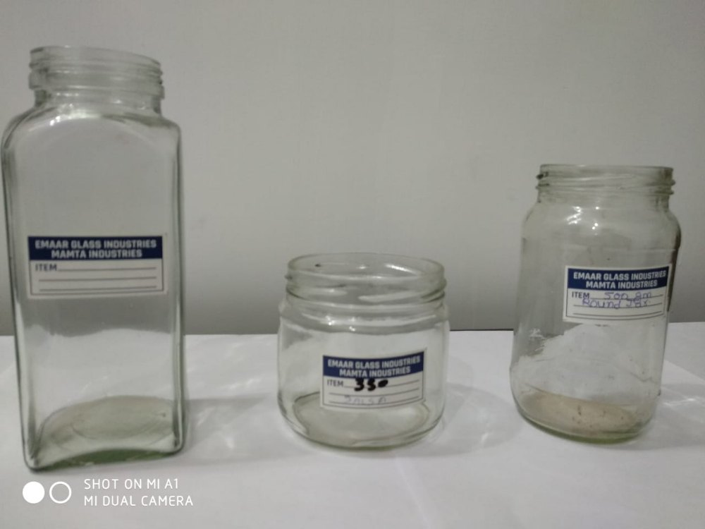 Glass Spice Jar, 350 ml