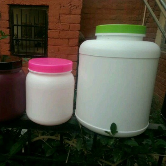 HDPE Gym Food Supplement Jars
