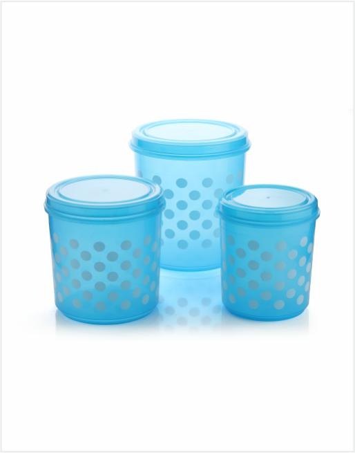 Plastic Printed Big Food Storage Container, Packaging Type: Carton Box
