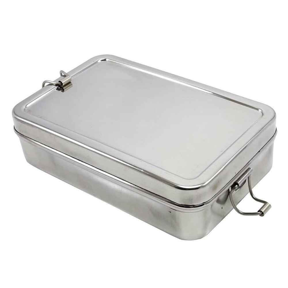 Stainless Steel Rectangular Lunchbox
