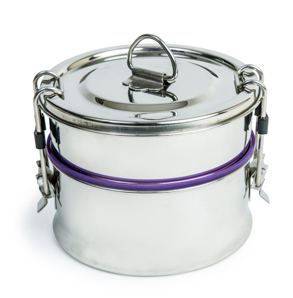 Stainless Steel Double Decker Lunch Box