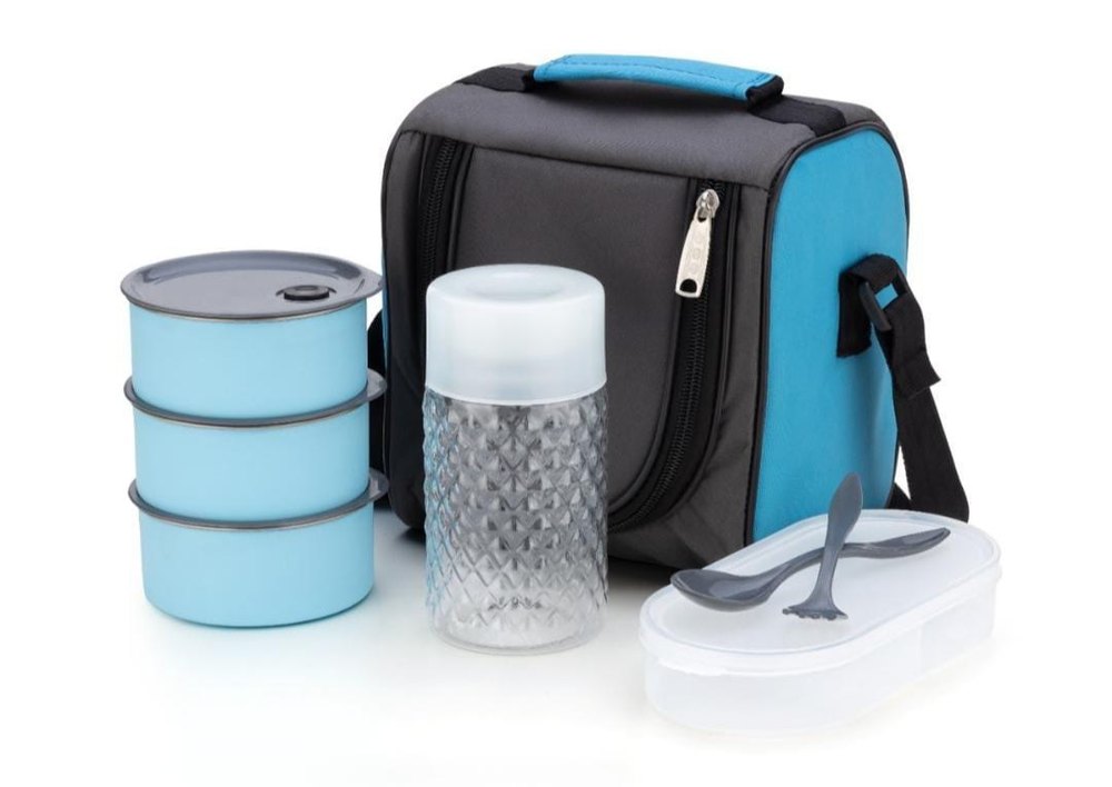 Stainless Steel Insulated Lunch Box, For Office