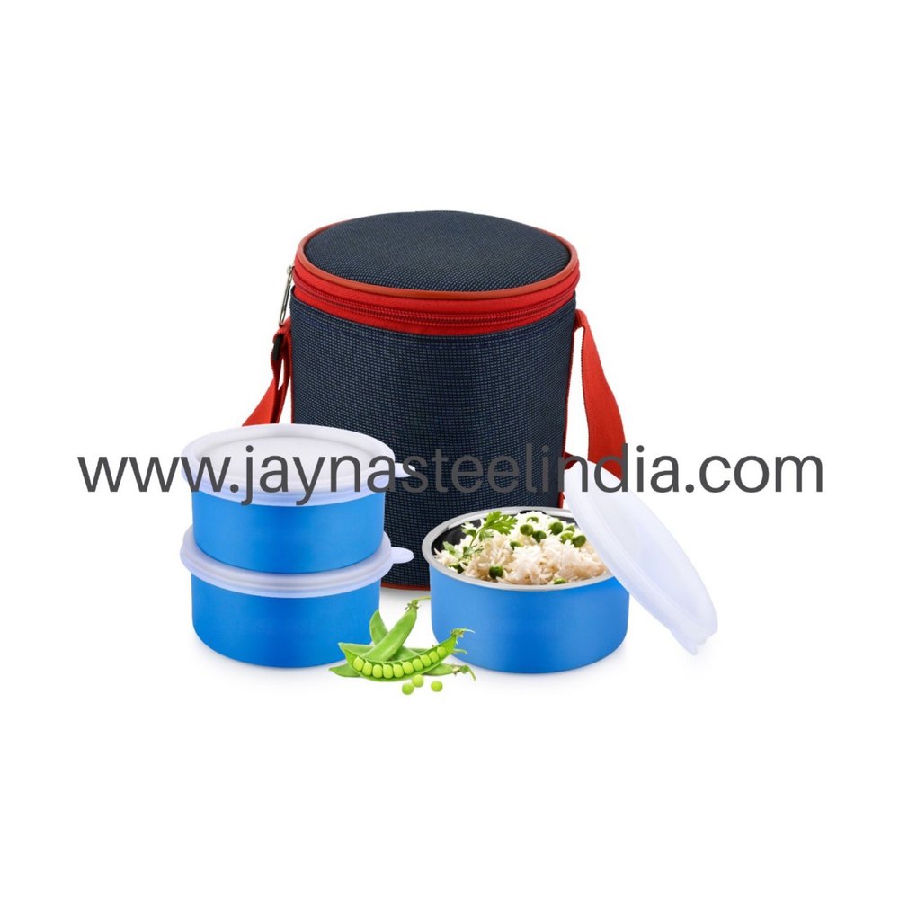 Stainless Steel Tiffin Containers With Insulated Lunch Bags For Online Resellers