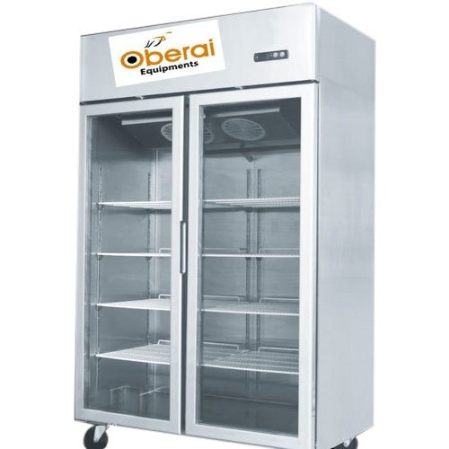 Glass Door Vertical Refrigerator, Capacity: 1200 L
