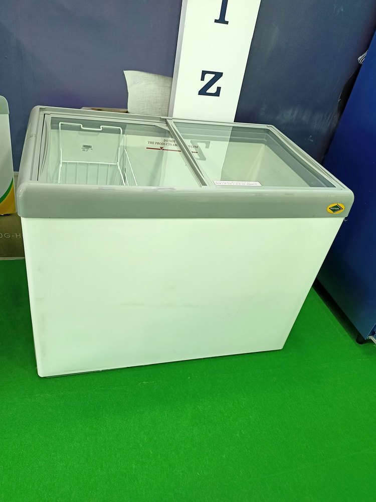 Glass Top Chest Deep Freezer