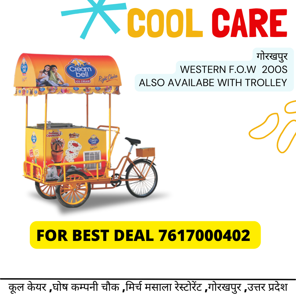 Medium Western Freezer On Wheels