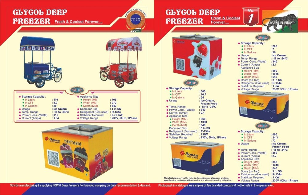 Medium FREEZER ON WHEELS FOW 110 L