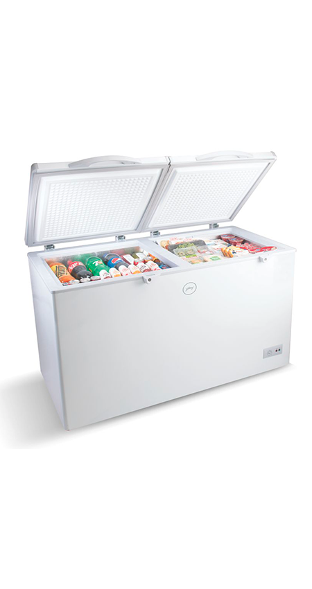 GCHW 410R2DXB Godrej Glass Top Chest Freezers, Capacity: 410 L